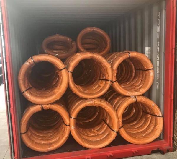 4.77mm Galvanized Steel Core Wire packed on drum as per ASTM B 498 Class A