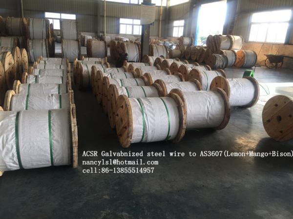  China ACSR Galvanized Steel Wire to AS3606&BS4565 supplier