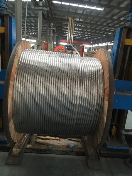 Concentric-lay-stranded aluminum-clad steel conductors