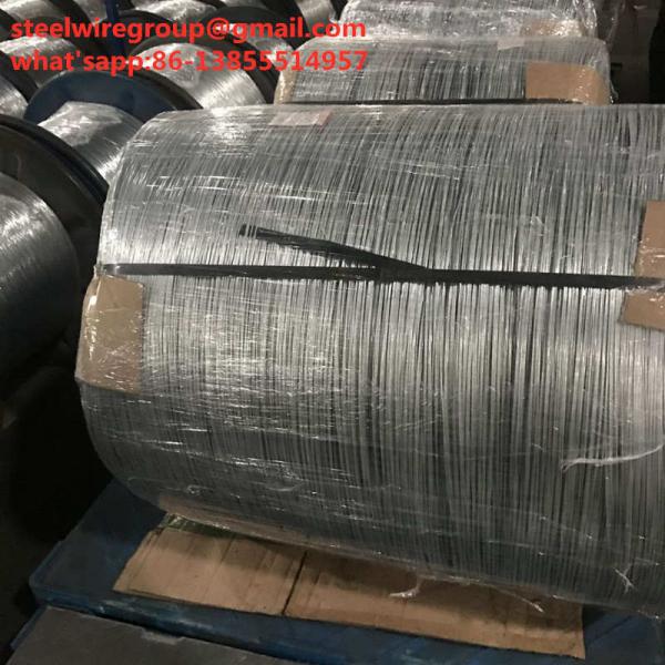  China Hot-dipped Galvanized steel wire for wire rope supplier