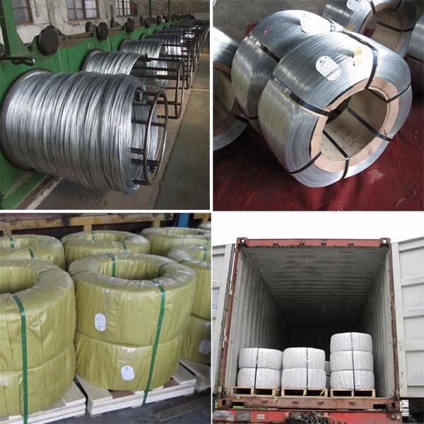  China Steel Core, Suitable for ACSR, Overhead Earth or Static, Messenger and Stay Wire supplier