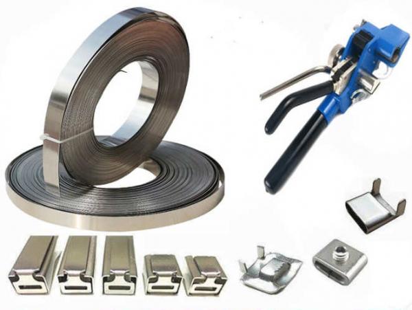 19mm CCC Stainless Steel Strapping Band For Telecommunications