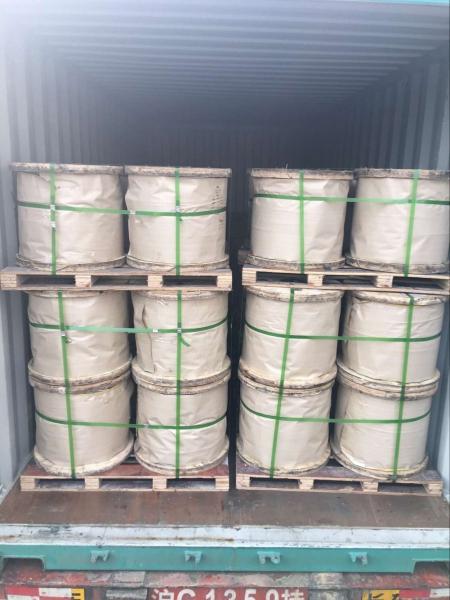 1/2" 12.7mm 7×4.19mm Galvanized Guy Wire As Per ASTM A 475 Class A EHS