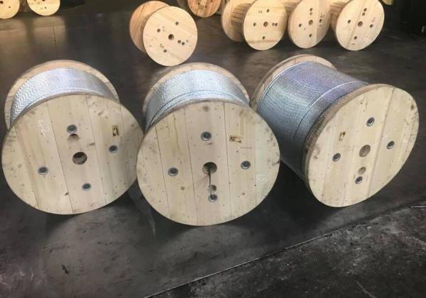 1/4" 5/16" 3/8" 1/2" Zinc Coated Steel Wire Strand ASTM A 475