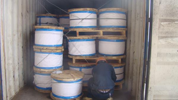  China 1/4" Zinc Coated Steel Wire Strand As Per ASTM A 475 Class A EHS With Packing 5000ft / Reel supplier