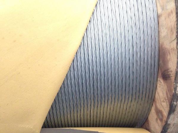 1/4" Zinc Coated Steel Wire Strand For Guy Wire ASTM A 475 Class A EHS