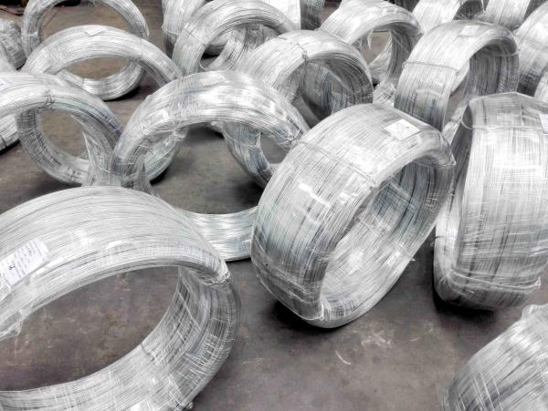  China 1.57mm 1.68mm ASTM B 408 Galvanized Steel Wire Cable Firm Connection With Concrete supplier