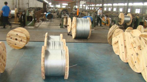  China 1*7(5/16") Galvanized Steel Wire Strand as per ASTMA 475 EHS for guy wire with high tensile strength and heavy zinc coat supplier