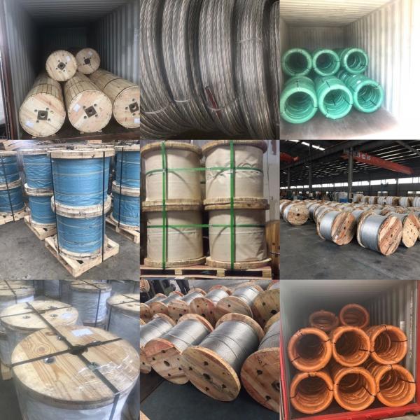  China 1×37 Guy Strand Wire Cable / Stay Wire / Messenger Wire / Earth Wire / Ground Wire supplier