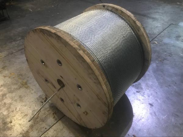 3/16",1/4",9/32",5/16",3/8",1/2",9/16",5/8"Zinc-coated Steel Wire Strand as per ASTM A 475