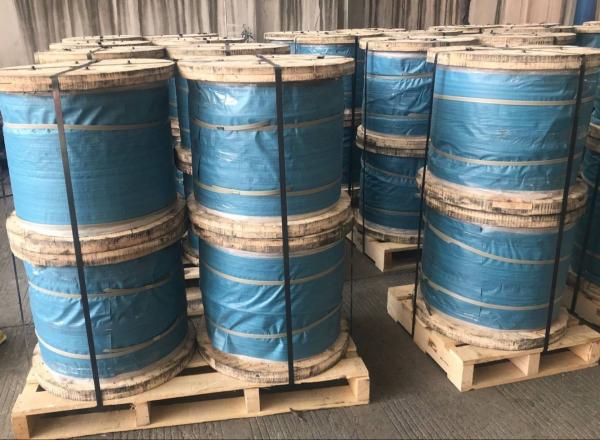  China 5/16" Galvanized Steel Wire Strand Steel Messenger Cable ASTM A 475 Class A EHS supplier
