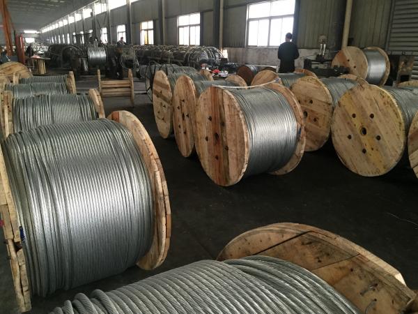  China 7/16"(1*7)Zinc-coated Steel Wire Strand for guy wire as per ASTM A 475 with packing 5000ft/drum supplier