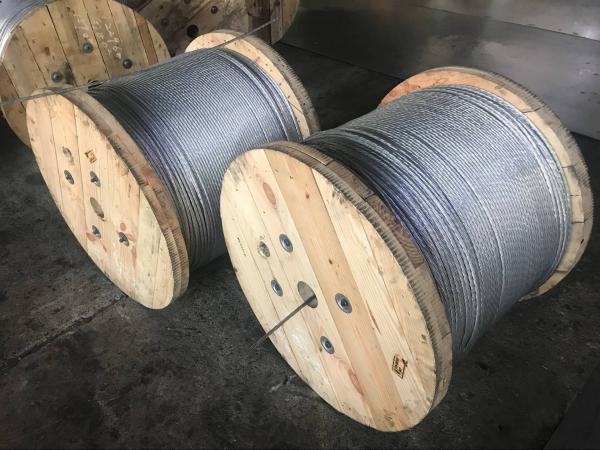  China 7×3.1mm Galvanized Steel Wire Strand With Heavy Zinc – Coating More Than 400g / M2 supplier
