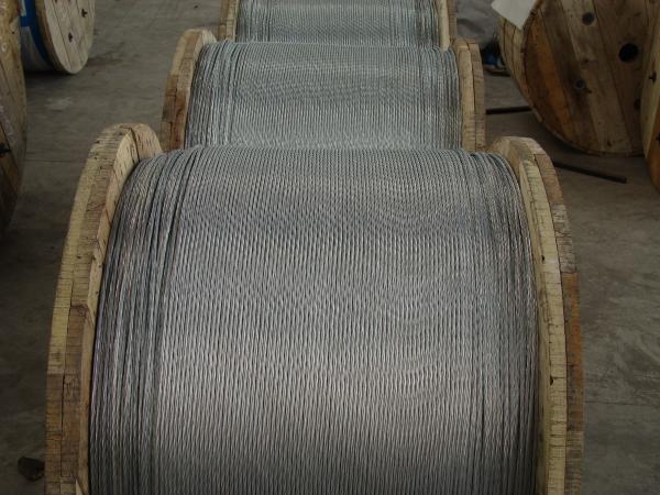 ASTM A 475 BS 183 Galvanized Steel Wire 7×4.0mm 7×2.64mm For Conductors
