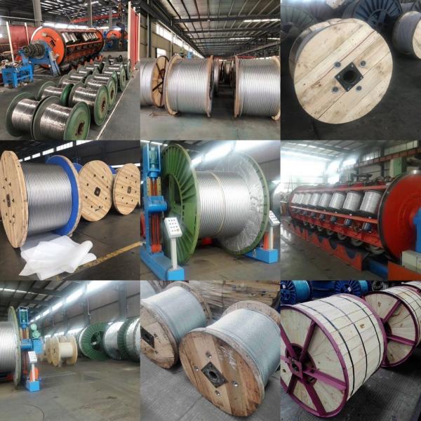  China ASTM B232 Aluminium Conductor Steel Reinforced Overhead Bare ACSR Conductor supplier