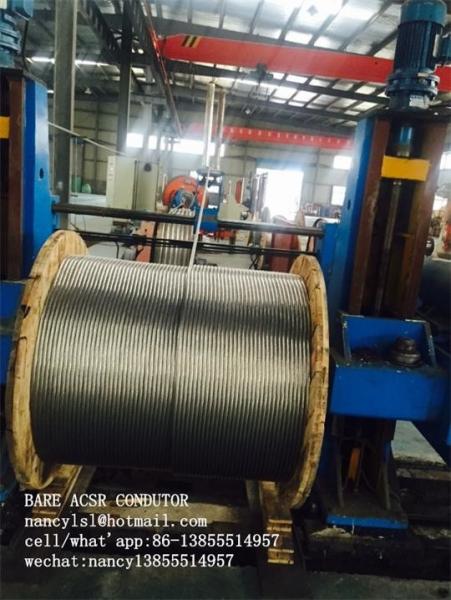  China ASTM B232 BS 215 Aluminum Cable ACSR Conductor / Overhead Line Conductor supplier
