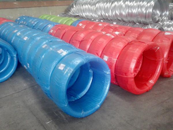 Bright 2.79mm 3.09mm Galvanized Steel Core Wire , Steel Guy Wire For Packing Garages