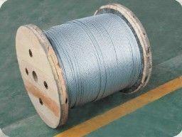 Bright Galvanized Guy Wire Strand Cable With 2500 Ft/Reel Or 5000 Ft/Reel Package