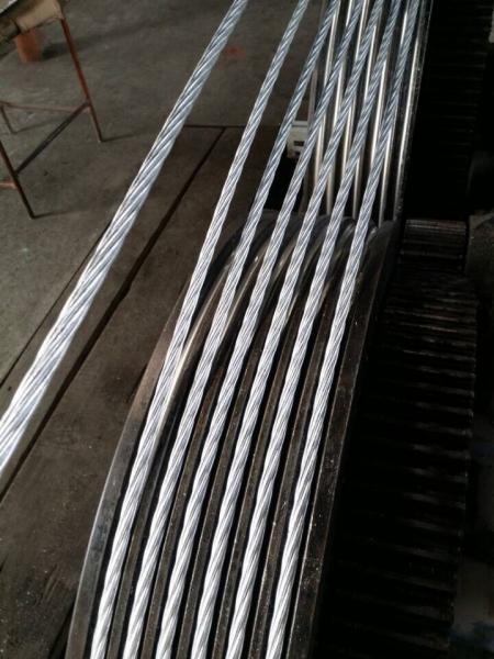  China BS 183 BS 443 EN 10244 Galvanized Stay Wire For Aluminium Conductor Steel Reinforced supplier
