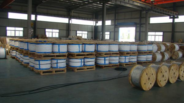  China Class A 1 2 Inch Galvanized Steel Cable For Galvanized Barrier Cable supplier