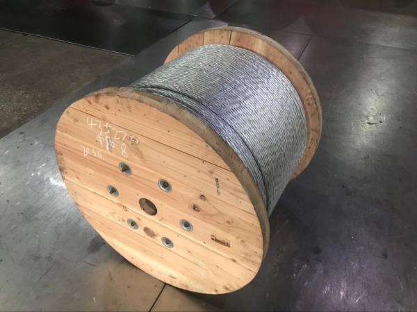 Galvanized Steel Wire Strand For Guy Wire / Stay Wire / Overhead Transmission Line