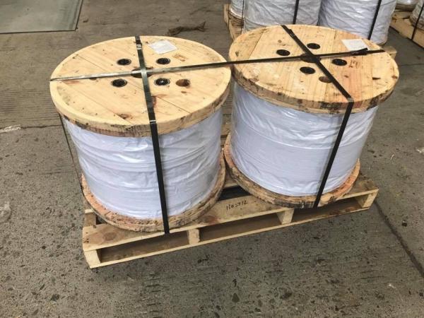  China Galvanized Steel Wire Strand For Stay Wire As Per BS 183 , EN10244-2 Main Size 7×3.25mm , 7×4.0mm supplier