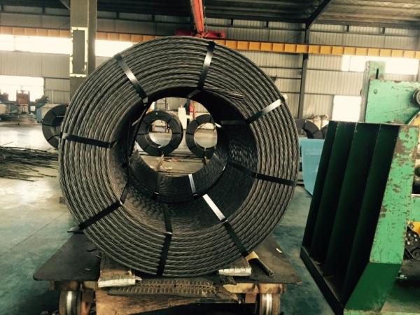  China High Strength Low Relaxation PC Strand for Steel Concrete Engineering,Civil projects and post tension supplier