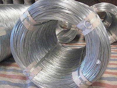  China Non – Alloy Galvanised Wire Rope Cable Strand With Zinc Coated Uniformity supplier