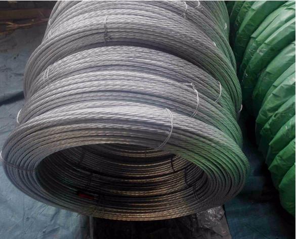 Non – Alloy Galvanized Stay Wire SWG 7/8 With Coil BS183 And EN10244