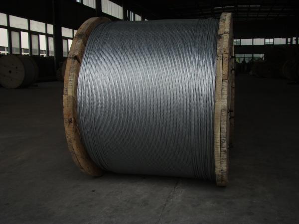  China Non – Alloy Overhead Ground Wire , EHS Class A 1 2 Galvanized Aircraft Cable supplier
