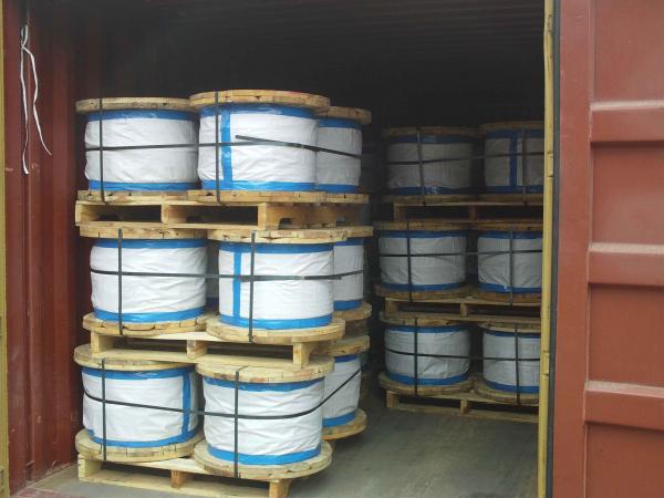 Optical Fiber Ground Wire Galvanized Steel Wire Cable Strand With 1*7 And 1*19 Structure Of Strand