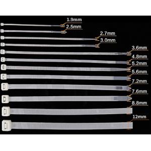 PA Plastic Self Locking Cable Tie Nylon 66 Stainless Steel