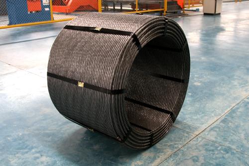  China Railway PC Steel Wire Strand As Per ASTM A416 Grade 270 For Construction supplier