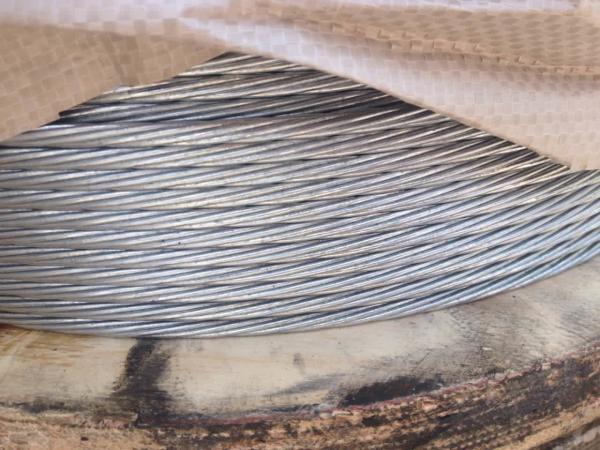  China Strong Adhesion Hot Dip Galvanized Steel Wire For Rope Electrical Wire supplier