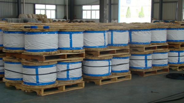  China Zinc – Coated Steel Wire Strand 5000ft / Reel As Per Astm A 475 Class A Ehs supplier