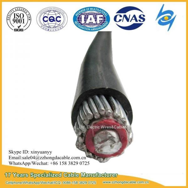 10mm2 PVC Insulated Single Phase Concentric Aluminium Cable With Two Core Copper Communication Cable