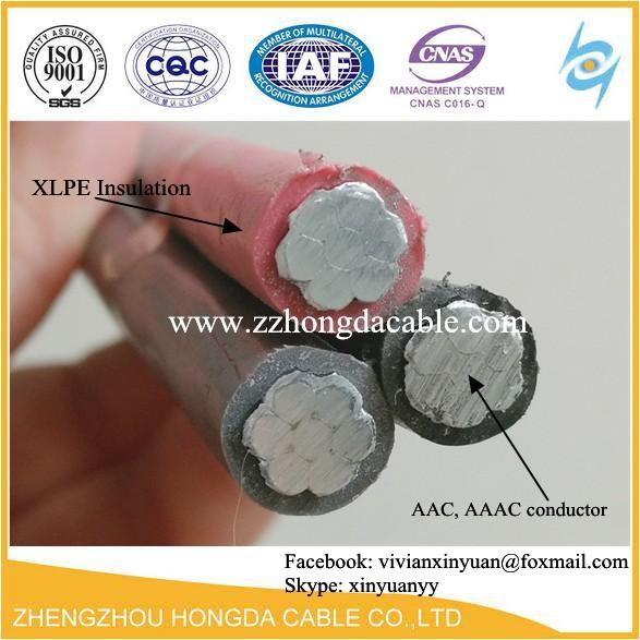 Aerial insulated cable with rated voltage 1KV and Aerial Bundle Cable(ABC cable)
