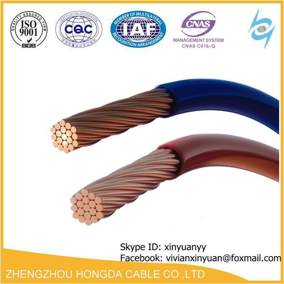  China H05V-U / H07V-U/R / H05V-K / H07V-K PVC Insulated Non-sheathed Single Core Cables with Flexible Copper Conductor supplier