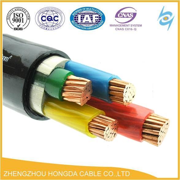  China New Product 1kv 4 Core 120mm2 Copper Conductor PVC Insulated Cable Manufacturer supplier