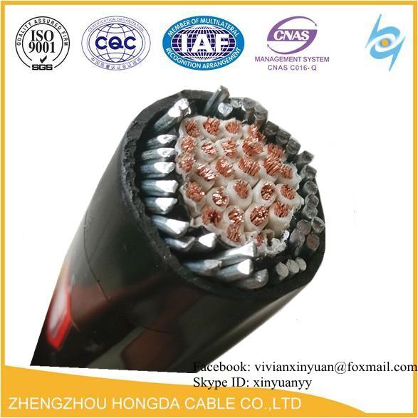  China XLPE Insulated and PVC Sheathed CY Copper Braid Screened Flexible Control Cable supplier