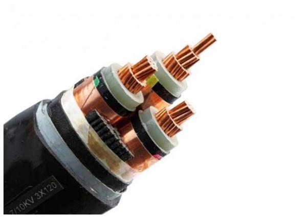 AWA 1000mm2 Medium Voltage Underground Cable , MV 3 Core XLPE Cable