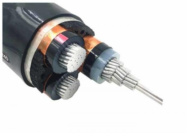  China Flame Retardant 3.6kv XLPE Medium Voltage Cables Annealed Copper Conductor Core supplier