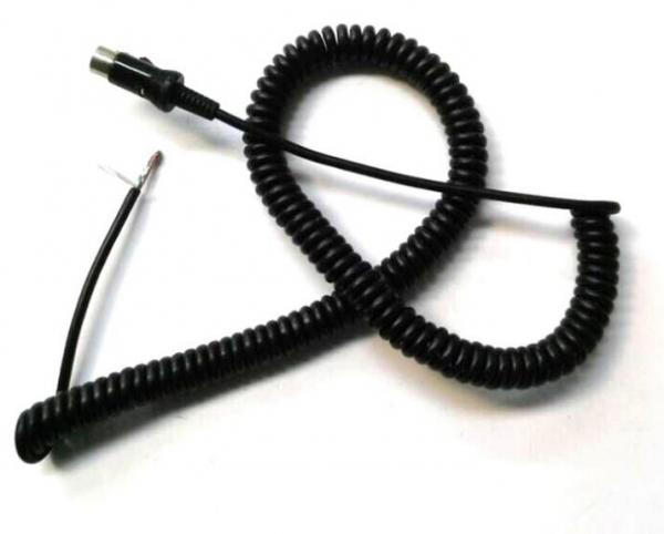  China IE60228 Retractable 300V 10 Core Coiled Cable With PUR Sheath Jacket supplier