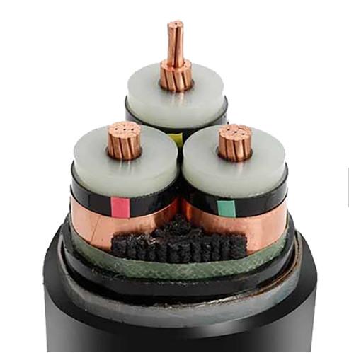  China Steel Tape Armour 3 Core 11kv XLPE Power Cables Fire Resistant supplier