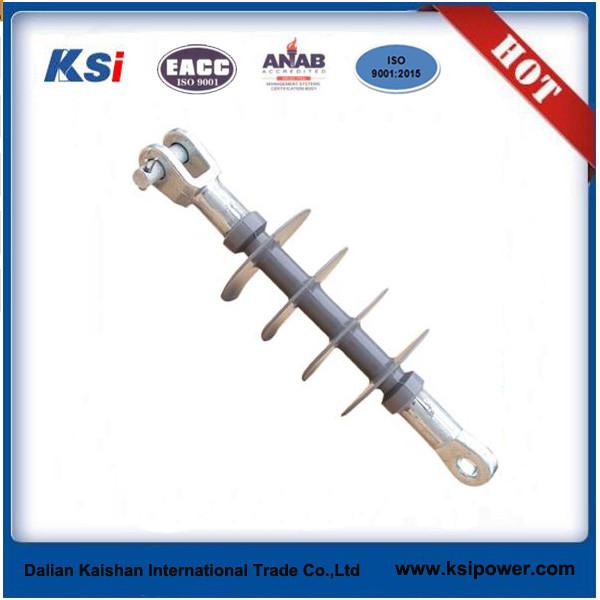  China OEM designed 11kv / 33kv composite suspension insulator at competitive price supplier