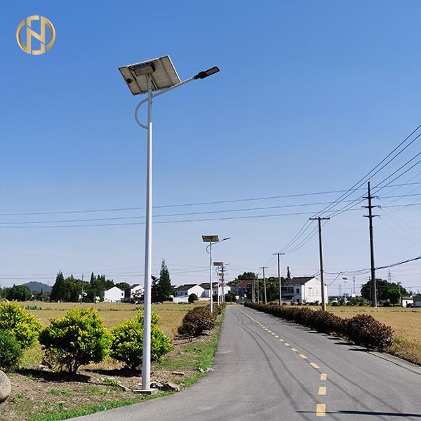 3-12M Octagonal Shape Road Lamp Post Q345B Double Arm High Durability