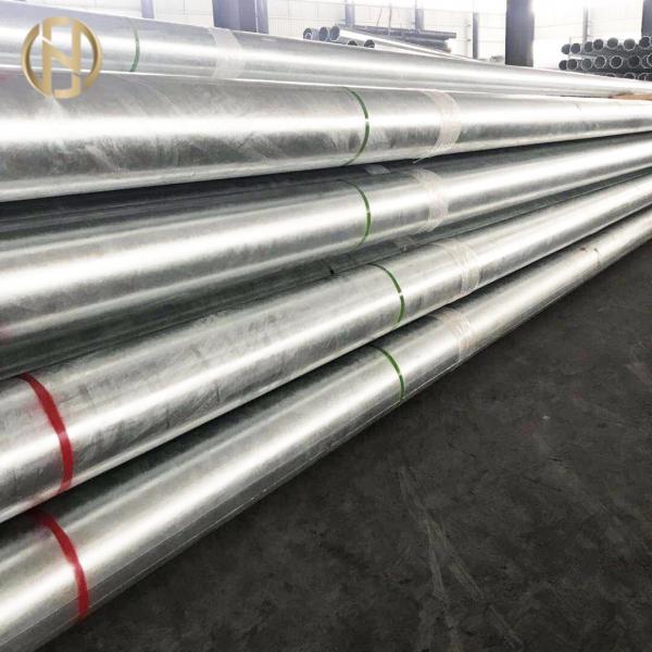  China 3.5mm Thickness Metal Electrical Pole 14m 800daN For Power Distribution Pole supplier