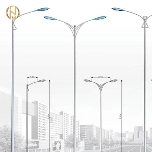 3m 4m 6m 10m Road Street Light Poles Modern Light Pole Outdoor Street Lighting Pole