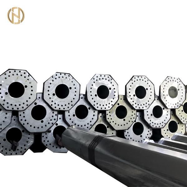 45FT 50FT 55FT 60FT Steel Utility Pole , Single Circuit Steel Transmission Pole