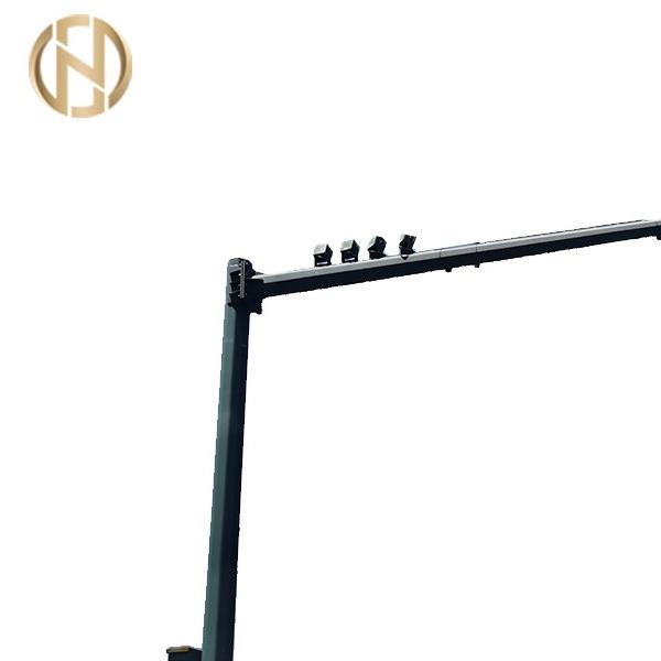 7.8M Conical Led Traffic Signage Pole For High Way Zones